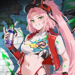 This is a pixiv picture whose title is Rappa.