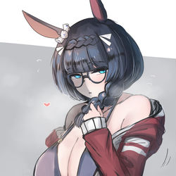 This is a pixiv picture whose title is TLで見たロブロイに水着を添えて….