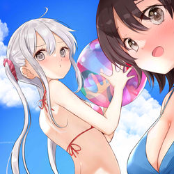 This is a pixiv picture whose title is どこ見てるんですか？ お兄さん…。.