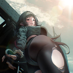 This is a pixiv picture whose title is Jane Doe.