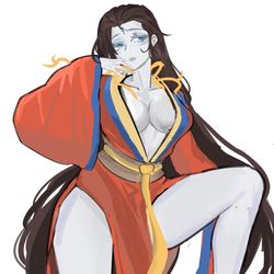 This is a pixiv picture whose title is 亢金星君.