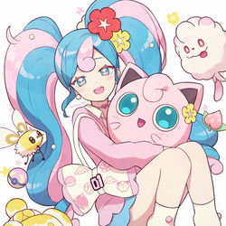 This is a pixiv picture whose title is フェアリーミク🌺.
