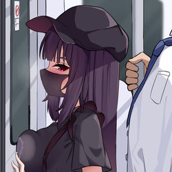 This is a pixiv picture whose title is 末班车.