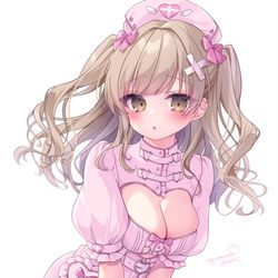 This is a pixiv picture whose title is ナースクレアさん🎀.