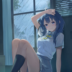 This is a pixiv picture whose title is 八奈見杏菜.