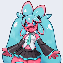 This is a pixiv picture whose title is tinkaton miku.