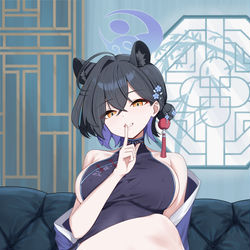 This is a pixiv picture whose title is Kaguya.