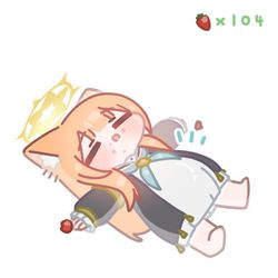 This is a pixiv picture whose title is punipuni.
