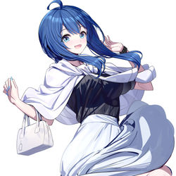 This is a pixiv picture whose title is 八奈見杏菜.