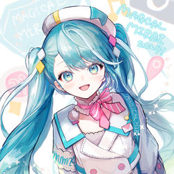 This is a pixiv picture whose title is マジカルミライ2024.