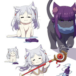 This is a pixiv picture whose title is 液体を瓶に戻す魔法🌟.