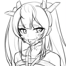 This is a pixiv picture whose title is NIKKE落書き.