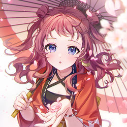 This is a pixiv picture whose title is 冠菊咲季🌸.