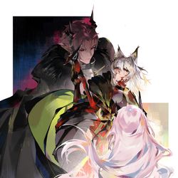 This is a pixiv picture whose title is 求同存异.