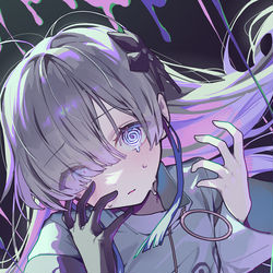 This is a pixiv picture whose title is 13日目 人間もどき.