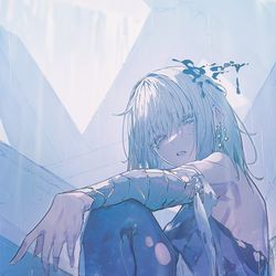 This is a pixiv picture whose title is 寧濁ノ白雨.