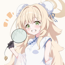 This is a pixiv picture whose title is ニヤニヤ教授（チーパオ）.