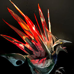 This is a pixiv picture whose title is エアームド.