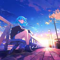 This is a pixiv picture whose title is Cloud.