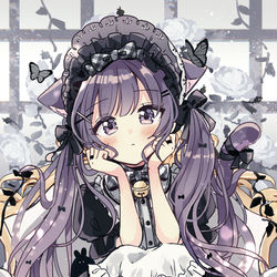 This is a pixiv picture whose title is ゴシック ルコラちゃん.