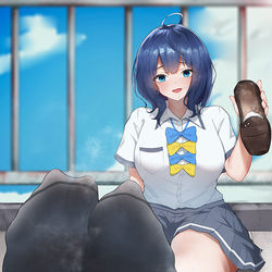 This is a pixiv picture whose title is 八奈見杏菜.