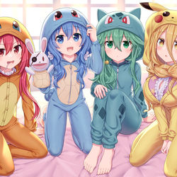 This is a pixiv picture whose title is 【Date·A·Pokemon】精霊寳可夢.