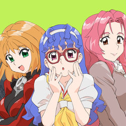 This is a pixiv picture whose title is クイズなないろDREAMS.