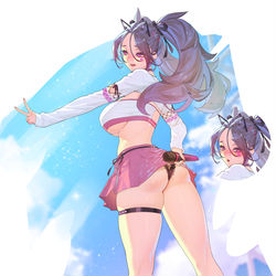 This is a pixiv picture whose title is OC.