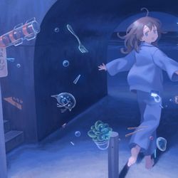 This is a pixiv picture whose title is yokaze.