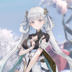 This is a pixiv picture whose title is 今汐~.