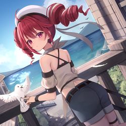 This is a pixiv picture whose title is 夏影のオルタナ.