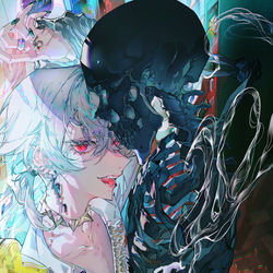 This is a pixiv picture whose title is １０周年.