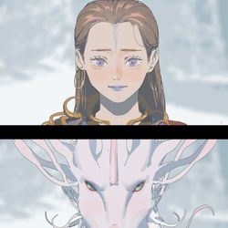 This is a pixiv picture whose title is 亢金星君和大圣的故事.