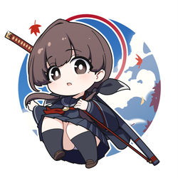 This is a pixiv picture whose title is 小一孁こはね.