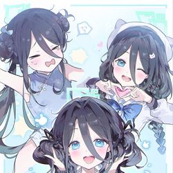 This is a pixiv picture whose title is アリス💙.