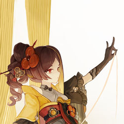 This is a pixiv picture whose title is 原神 千織.