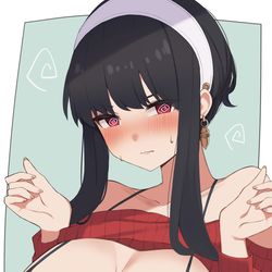 This is a pixiv picture whose title is ヨル・フォージャー.