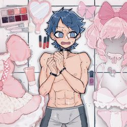 This is a pixiv picture whose title is セットアップ！（リハビリ絵）.