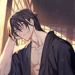 This is a pixiv picture whose title is 軽装 孫六さん.