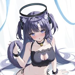 This is a pixiv picture whose title is もふもふけもみみユウカ.