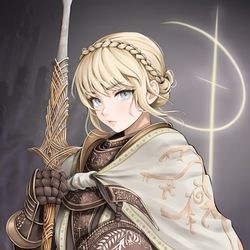 This is a pixiv picture whose title is Needle Knight Leda.