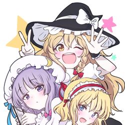 This is a pixiv picture whose title is 魔法使いの三人組.