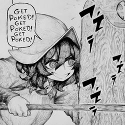 This is a pixiv picture whose title is Spear.