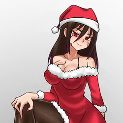 This is a pixiv picture whose title is 圣诞薇薇。.