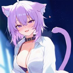 This is a pixiv picture whose title is Nekomata Okayu.