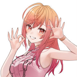 This is a pixiv picture whose title is 一条莉々華.