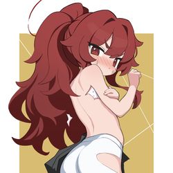 This is a pixiv picture whose title is 無題.