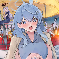 This is a pixiv picture whose title is デートなんて全然嬉しくありません！！.