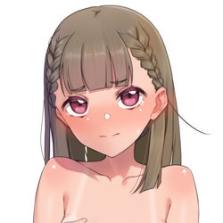 This is a pixiv picture whose title is はだかちまち.