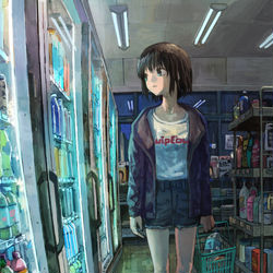 This is a pixiv picture whose title is 冷.